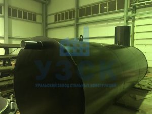 Резервуар горизонтальный стальной наземный в Октябрьском
