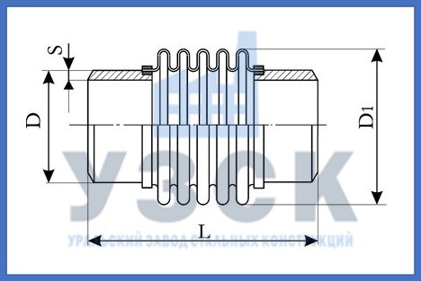 Чертёж компенсатора ОПН в Октябрьском