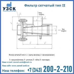 Фильтр сетчатый ФС по Т-ММ-11-2003 в Октябрьском