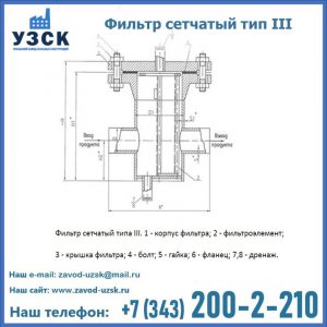 Фильтр сетчатый ФС по Т-ММ-11-2003 в Октябрьском